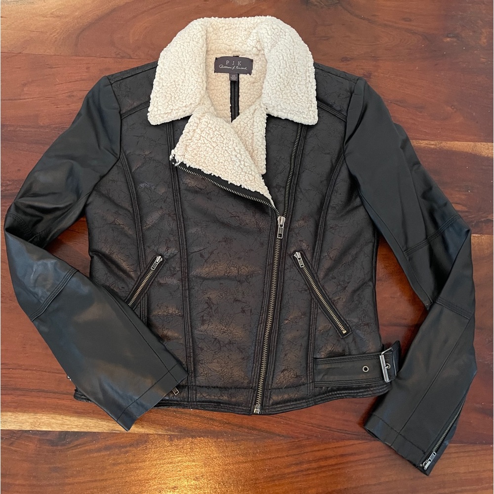 PJK PATTERSON J. KINCAID Jynx Faux Leather Jacket